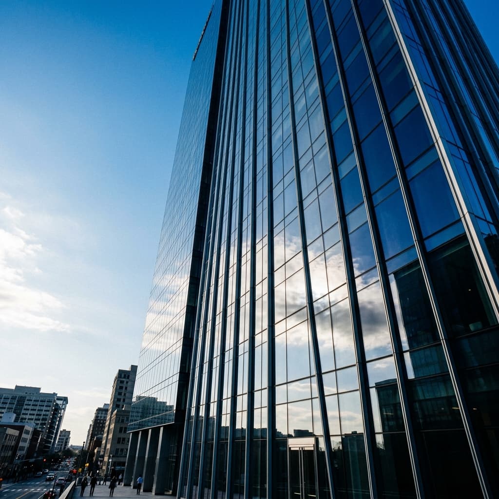 Institutional Consulting Hero Architecture